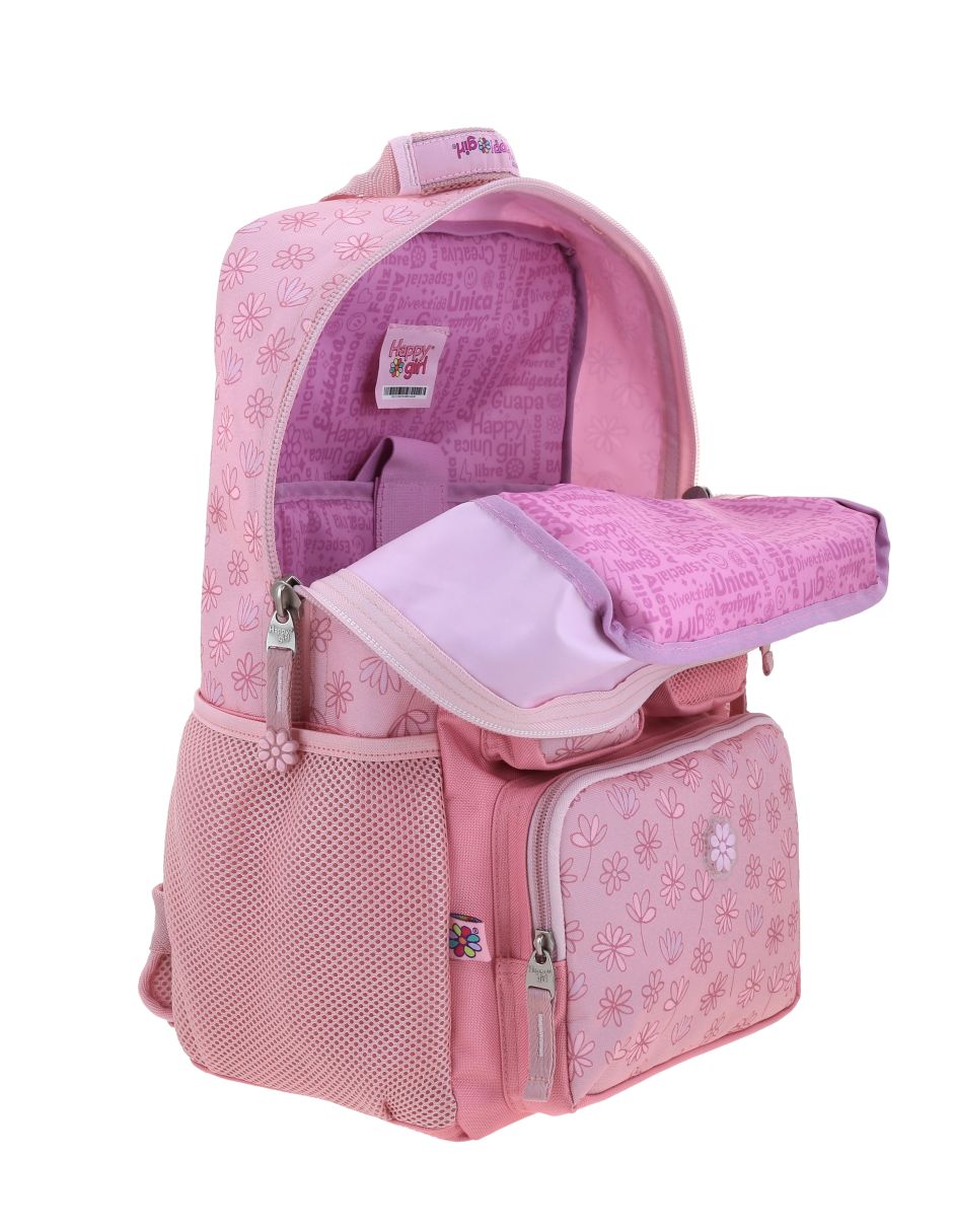 Mochila escolar happy girl jilly para niña 6