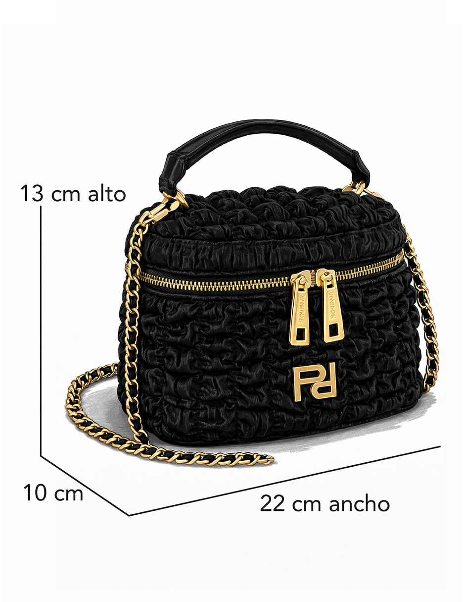 Bolsa clutch de piel para mujer 4