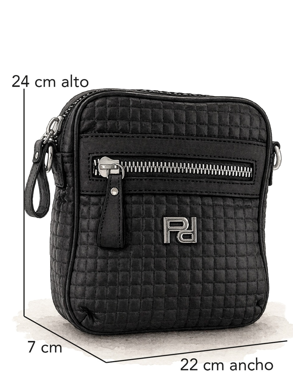 Bolsa bandolera de piel para mujer 5