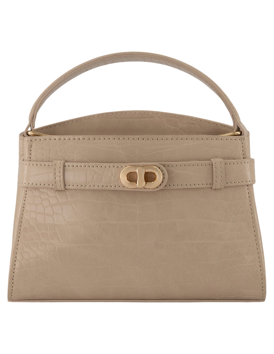 Bolsa clutch de piel para mujer