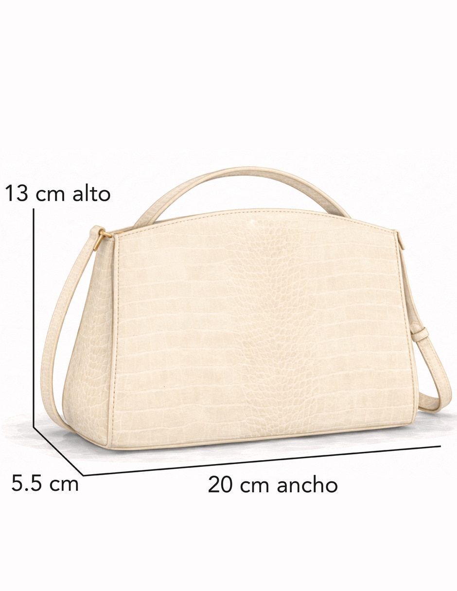 Bolsa clutch de piel para mujer 5