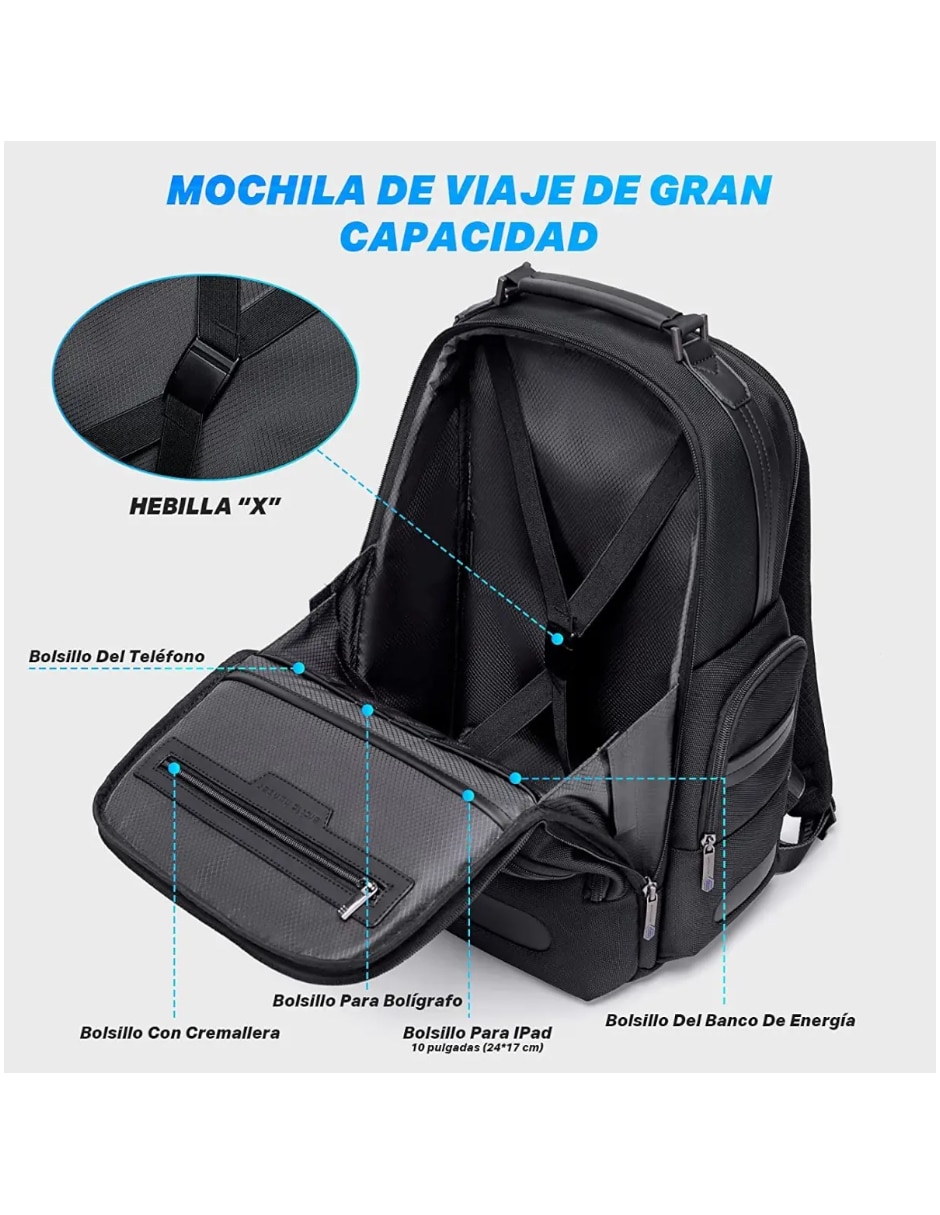 Mochila con portalaptop para hombre 2