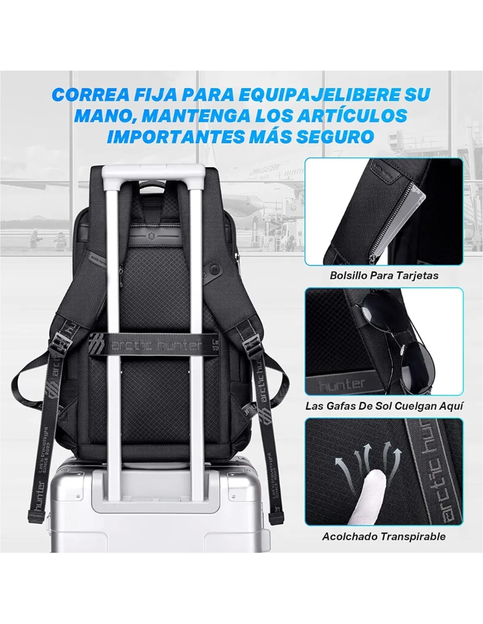 Mochila con portalaptop para hombre 3
