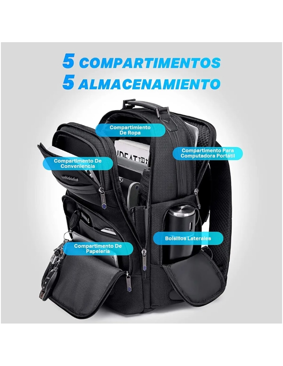 Mochila con portalaptop para hombre 4