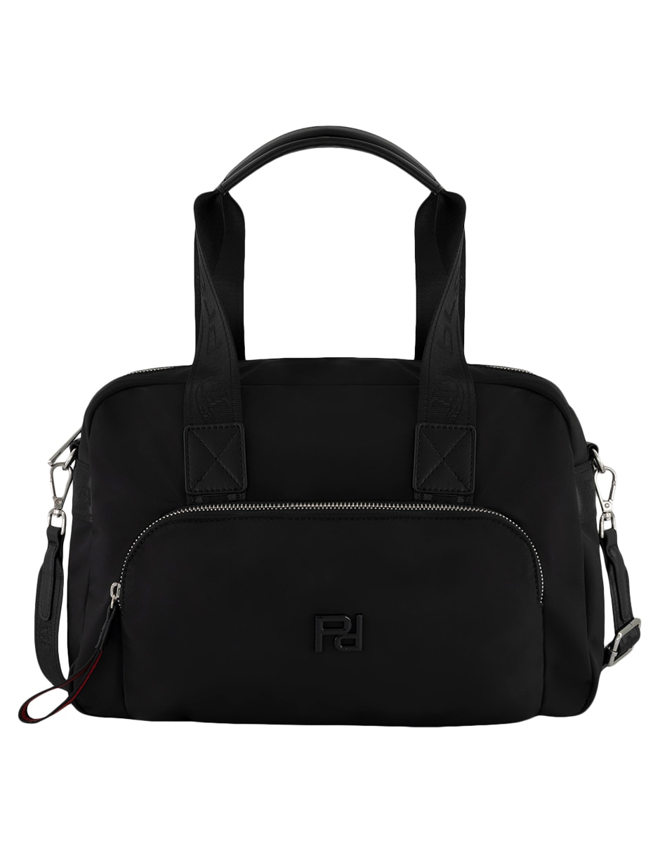 Bolsa bowler de piel para mujer