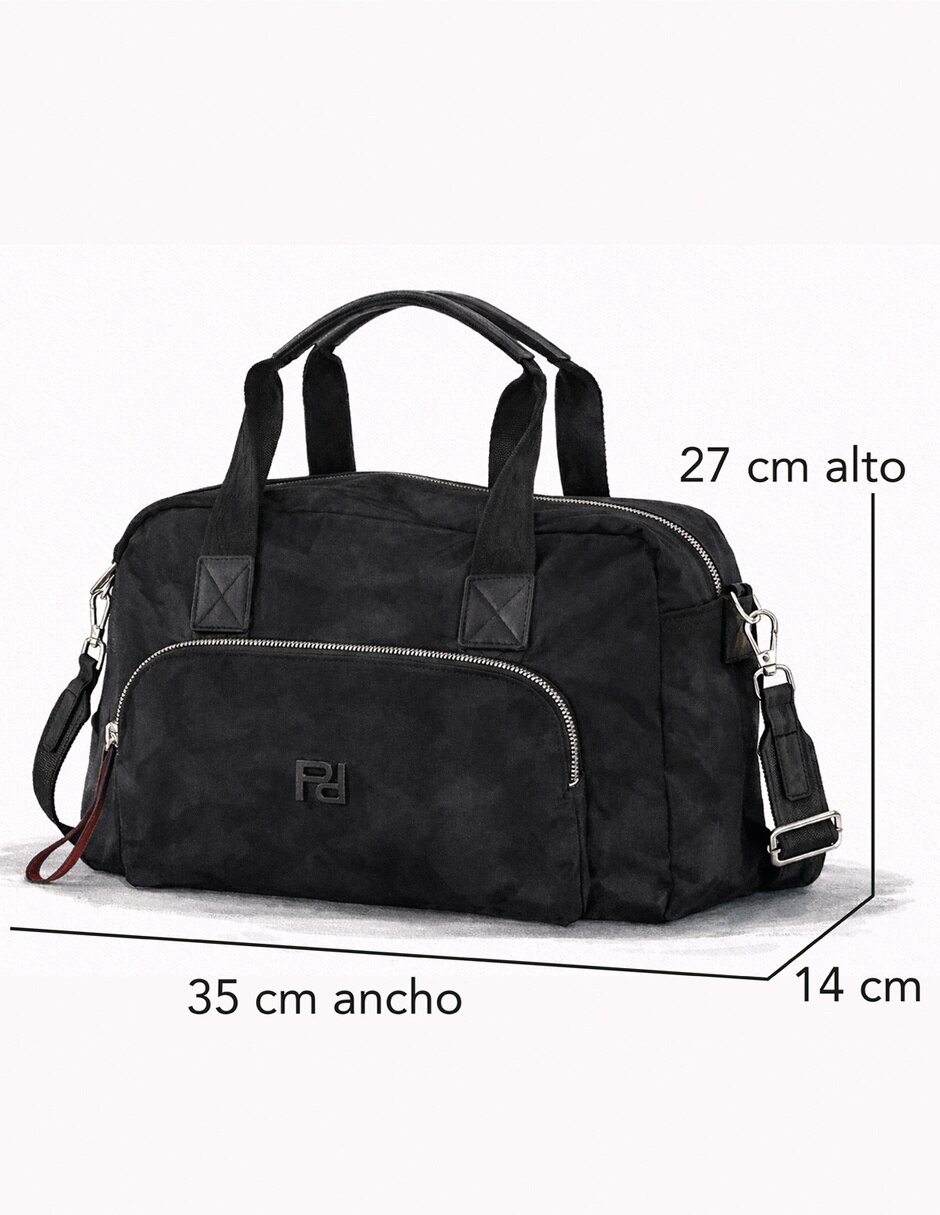 Bolsa bowler de piel para mujer 5
