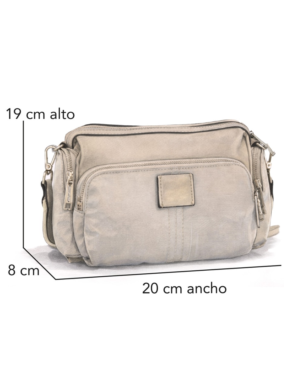 Bolsa bandolera de piel para mujer 5