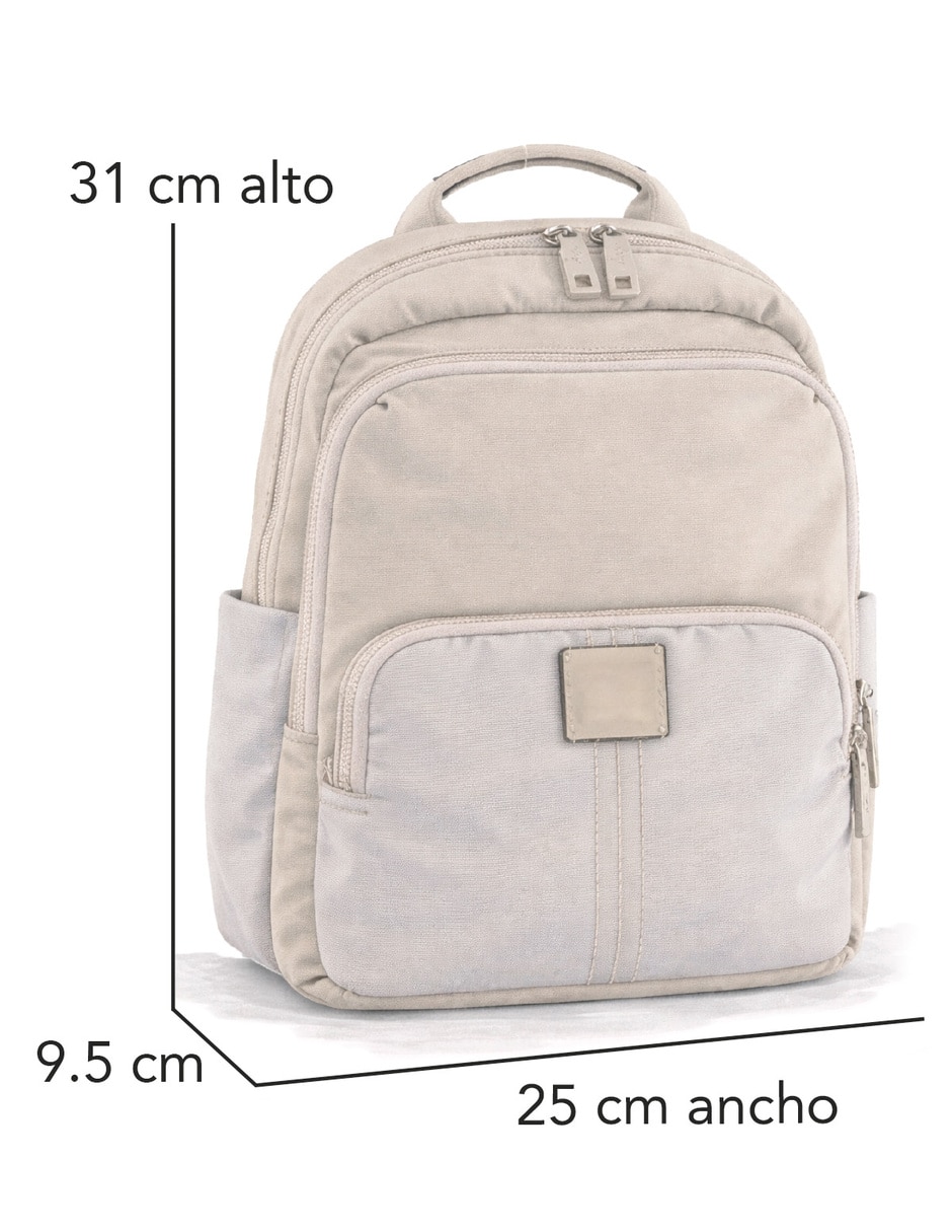 Bolsa mochila de piel para mujer 5