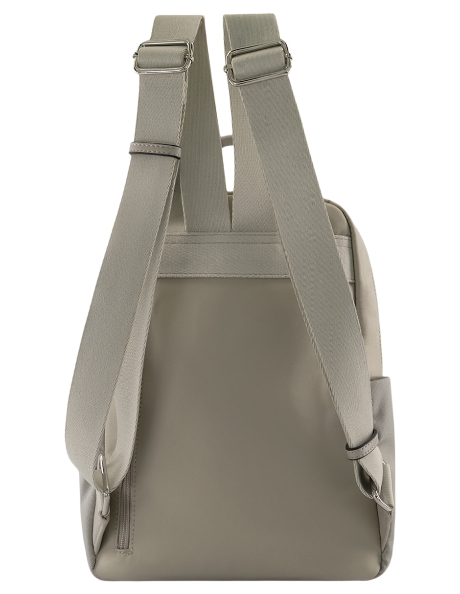 Bolsa mochila de piel para mujer 4