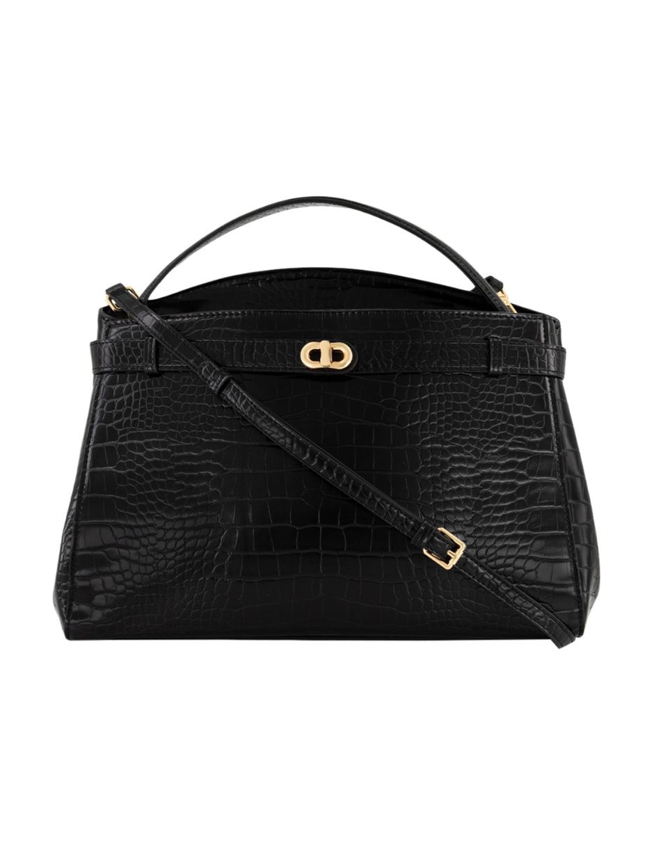 Bolsa dome de piel para mujer 3
