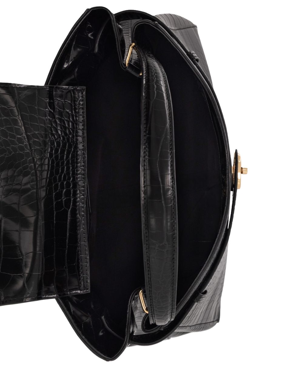 Bolsa dome de piel para mujer 2