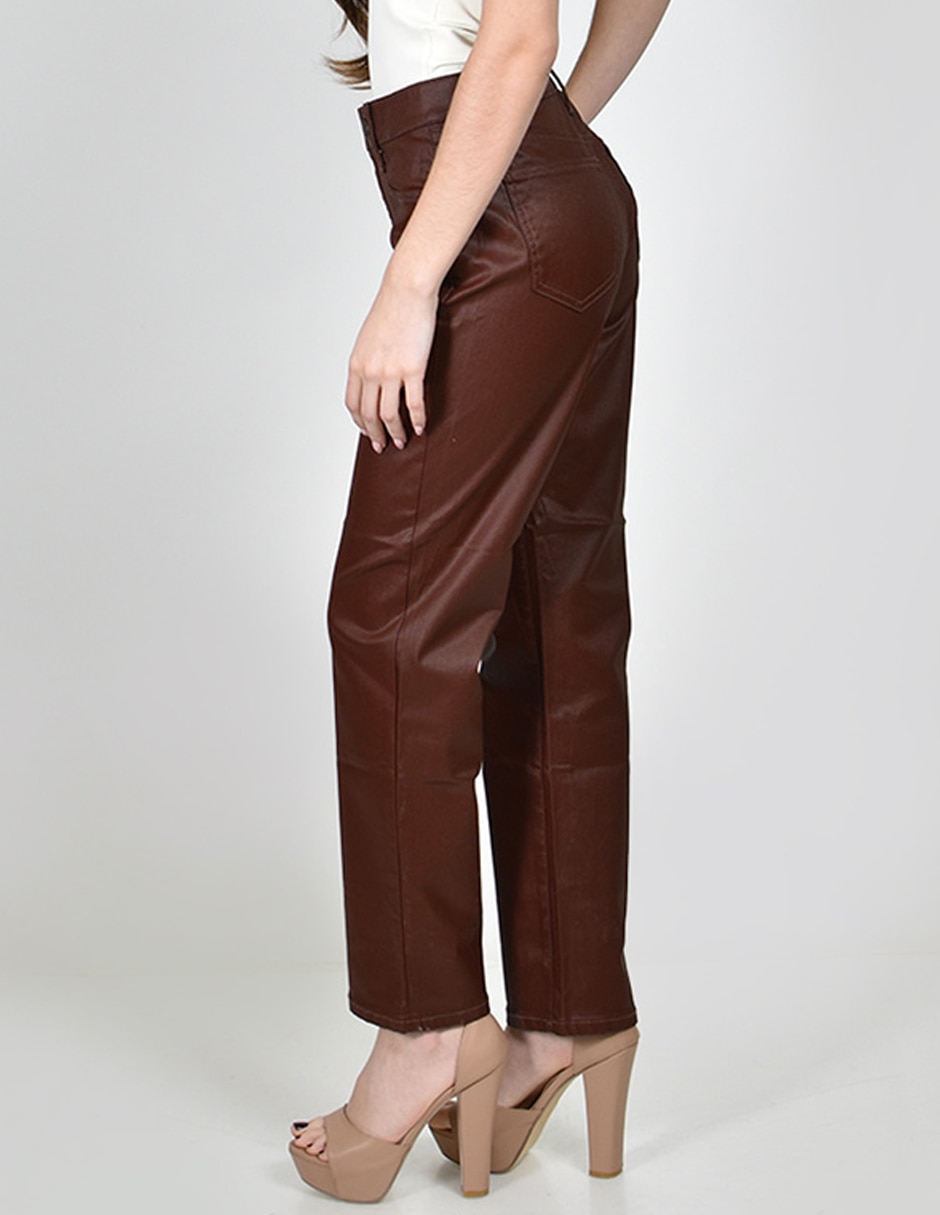 Pantalón regular straight para mujer 2