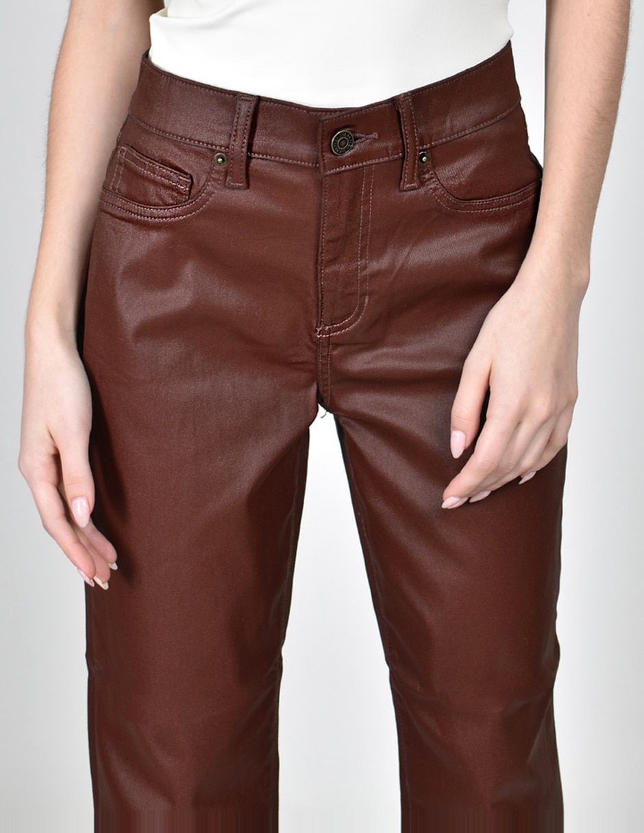 Pantalón regular straight para mujer 3