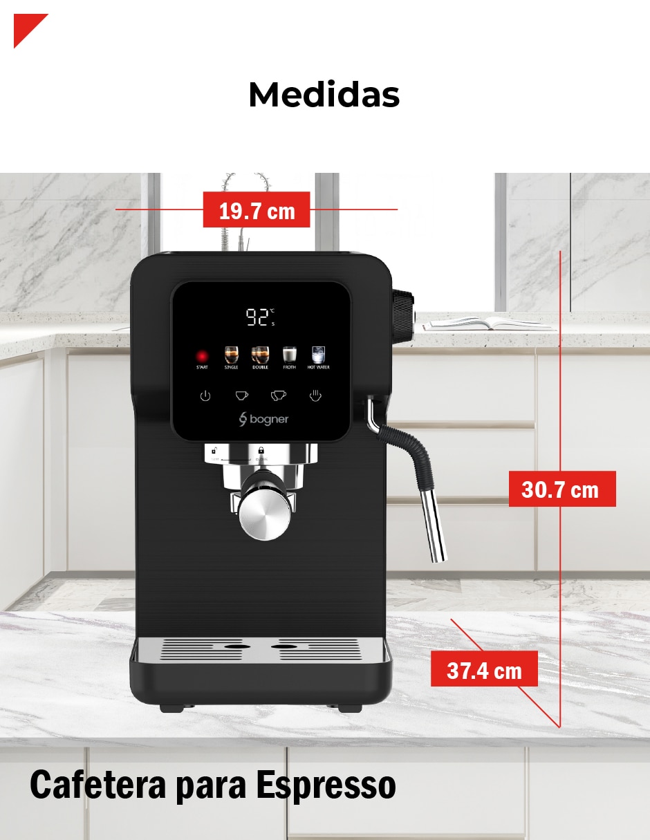 Cafetera espresso bdecm05 9