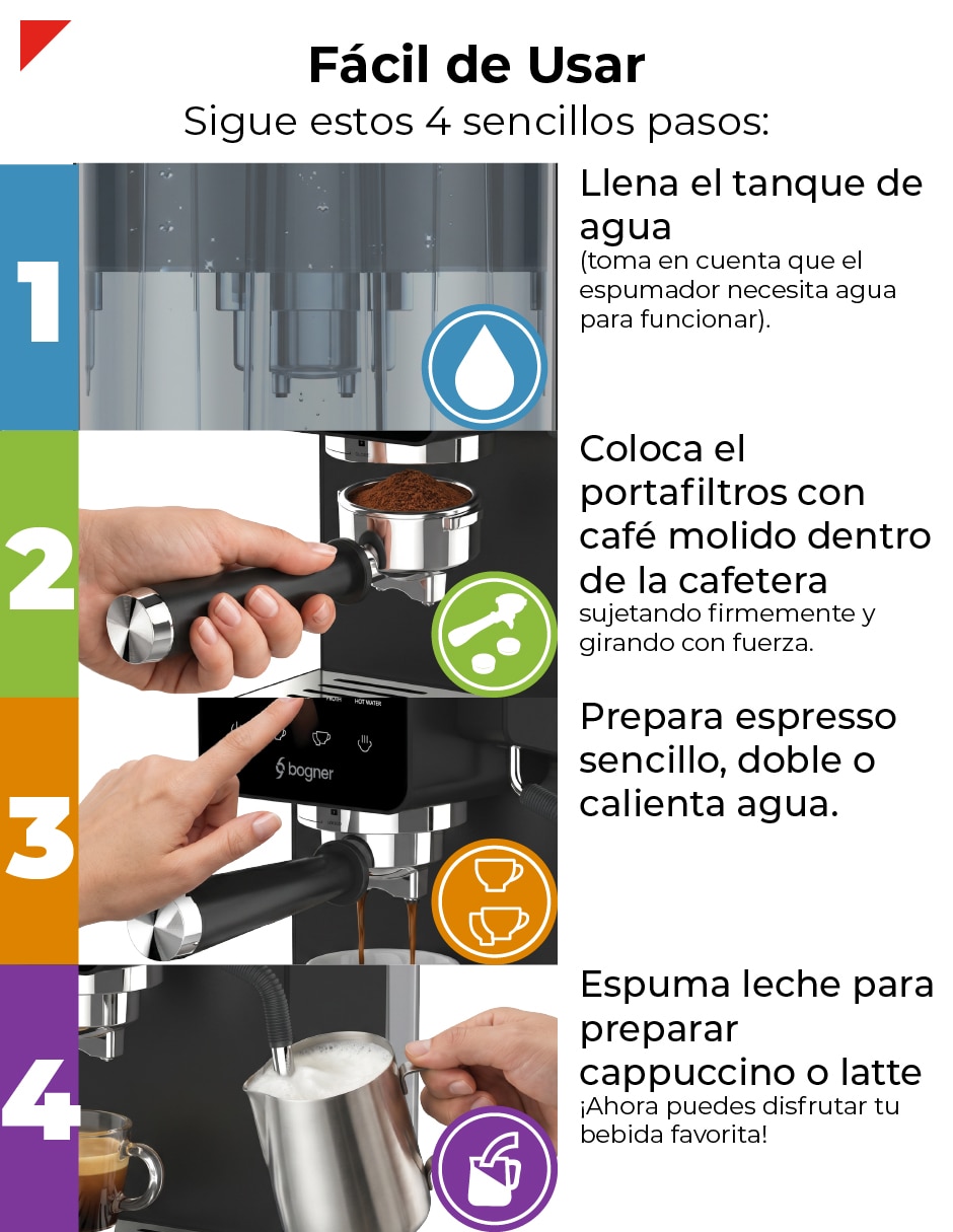 Cafetera espresso bdecm05 4