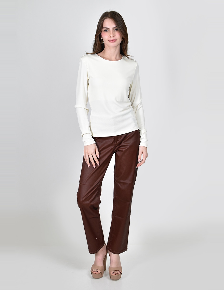 Blusa roman fashion manga larga para mujer