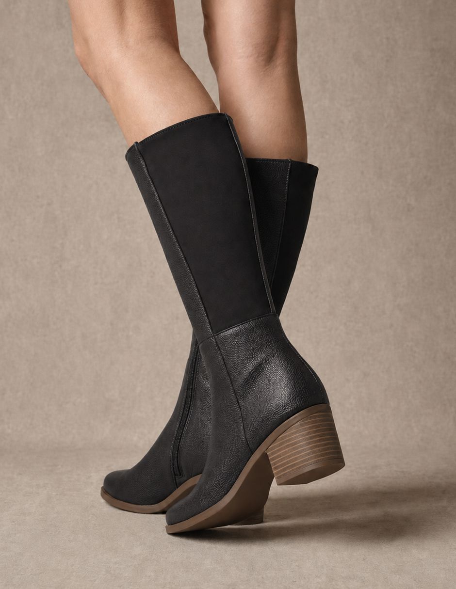Bota media pierna para mujer 2