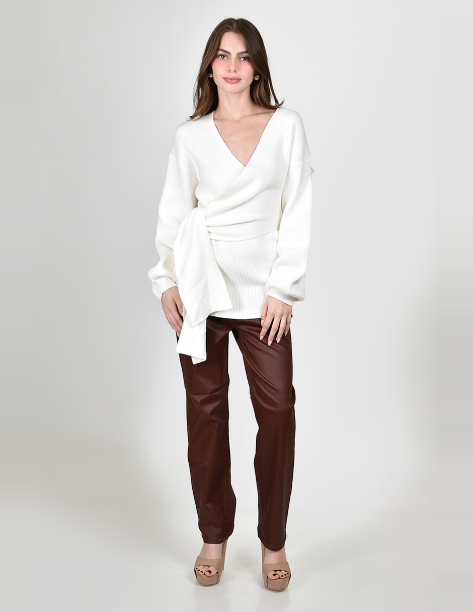Blusa roman fashion manga larga para mujer