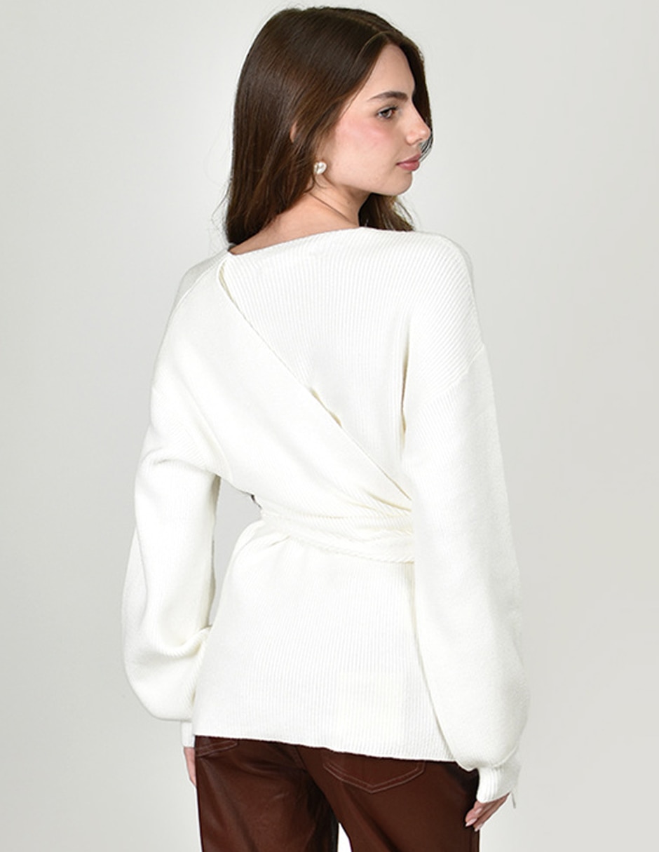 Blusa roman fashion manga larga para mujer