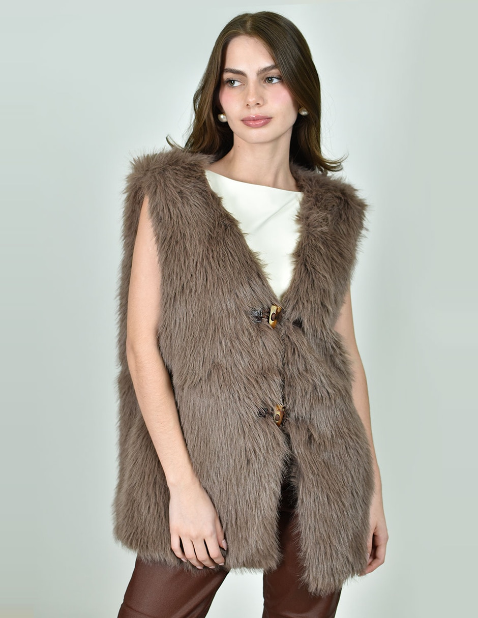 Chaleco roman fashion para mujer