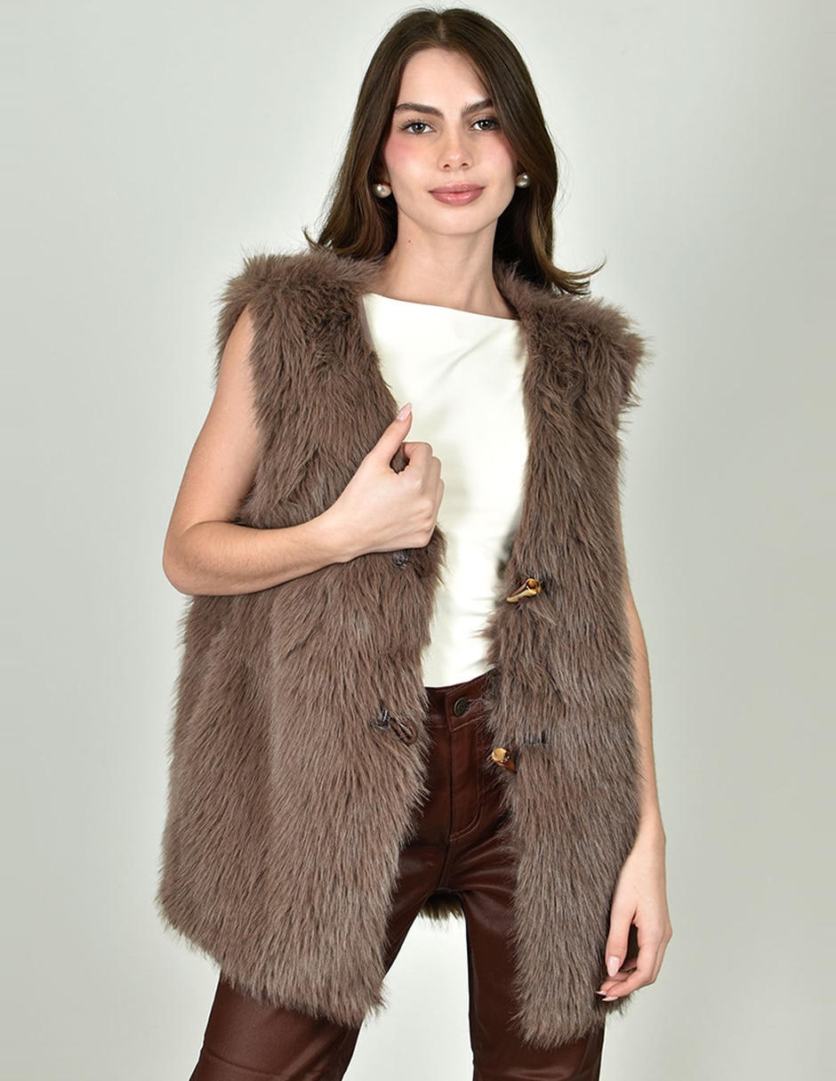 Chaleco roman fashion para mujer