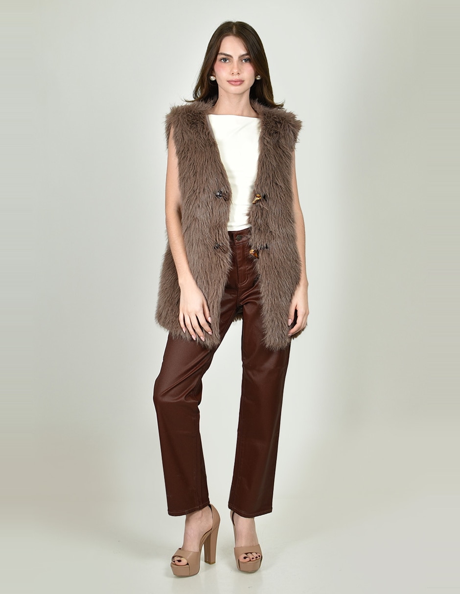 Chaleco roman fashion para mujer