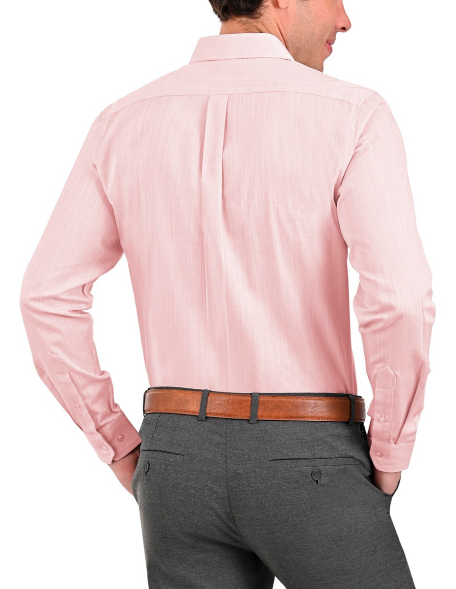 Camisa casual yale manga larga para hombre