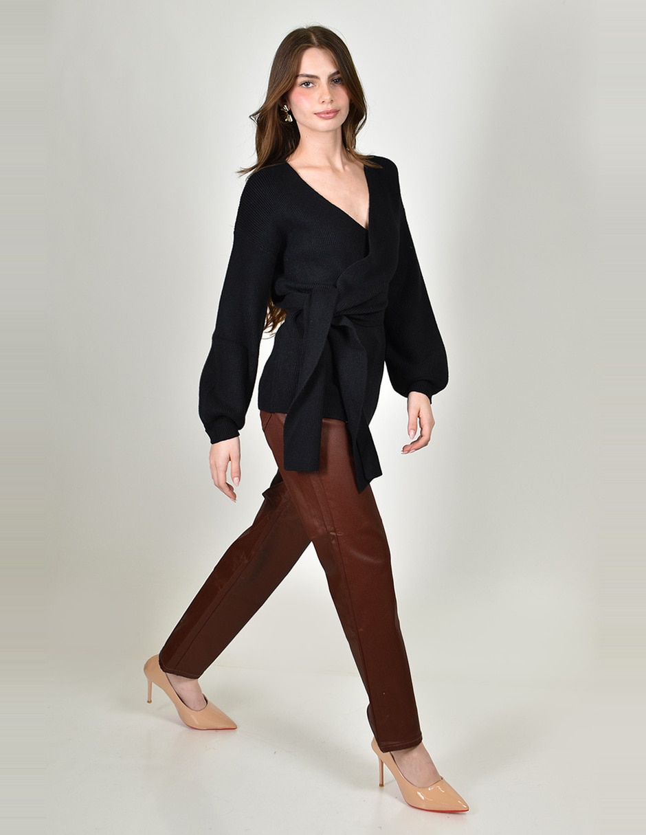 Blusa roman fashion manga larga para mujer