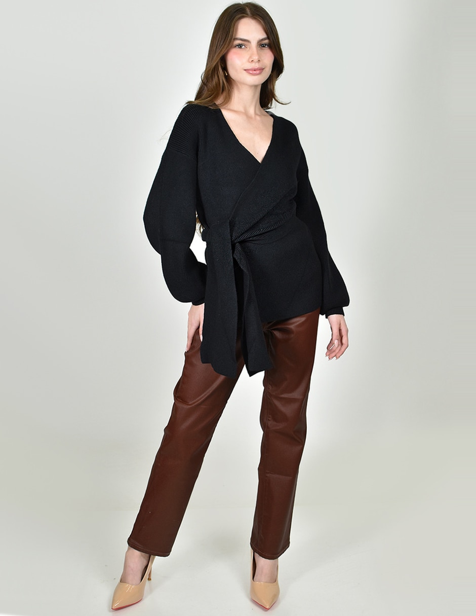 Blusa roman fashion manga larga para mujer