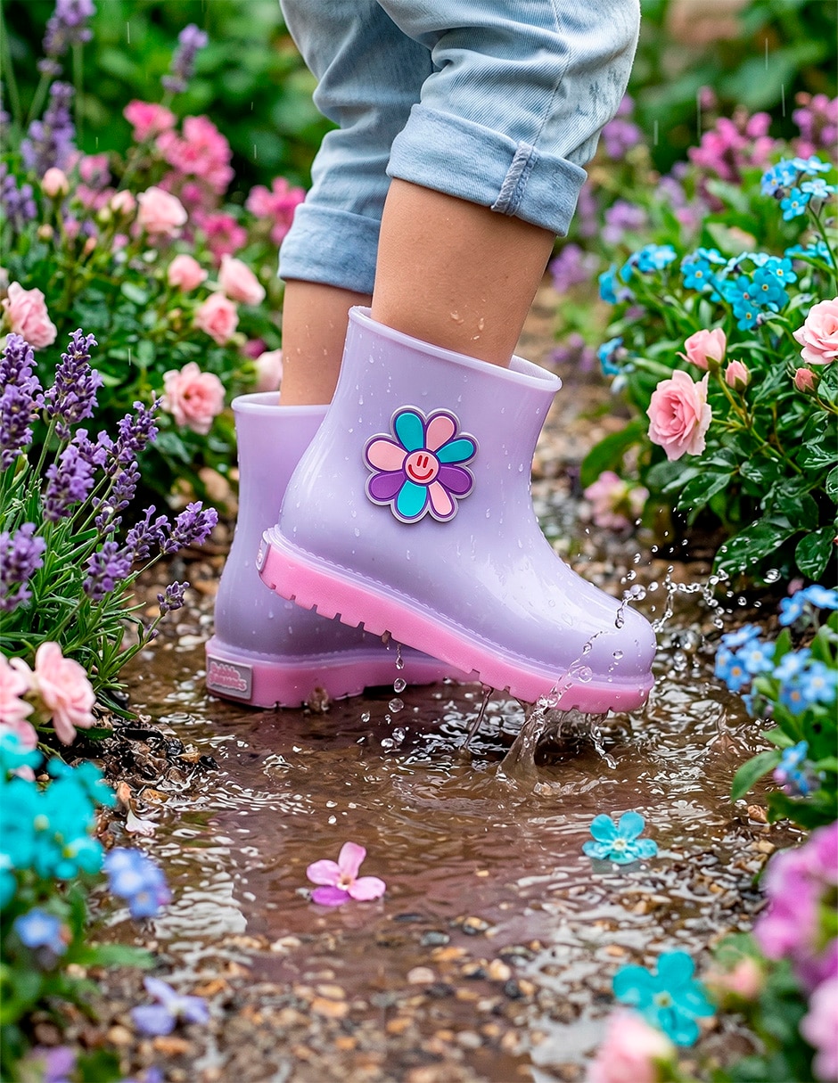 Bota para infantil niña 5
