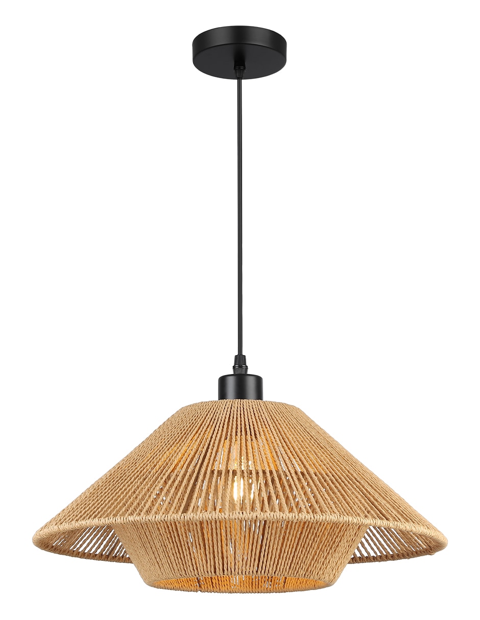 Lampara colgante calux incandescente y led