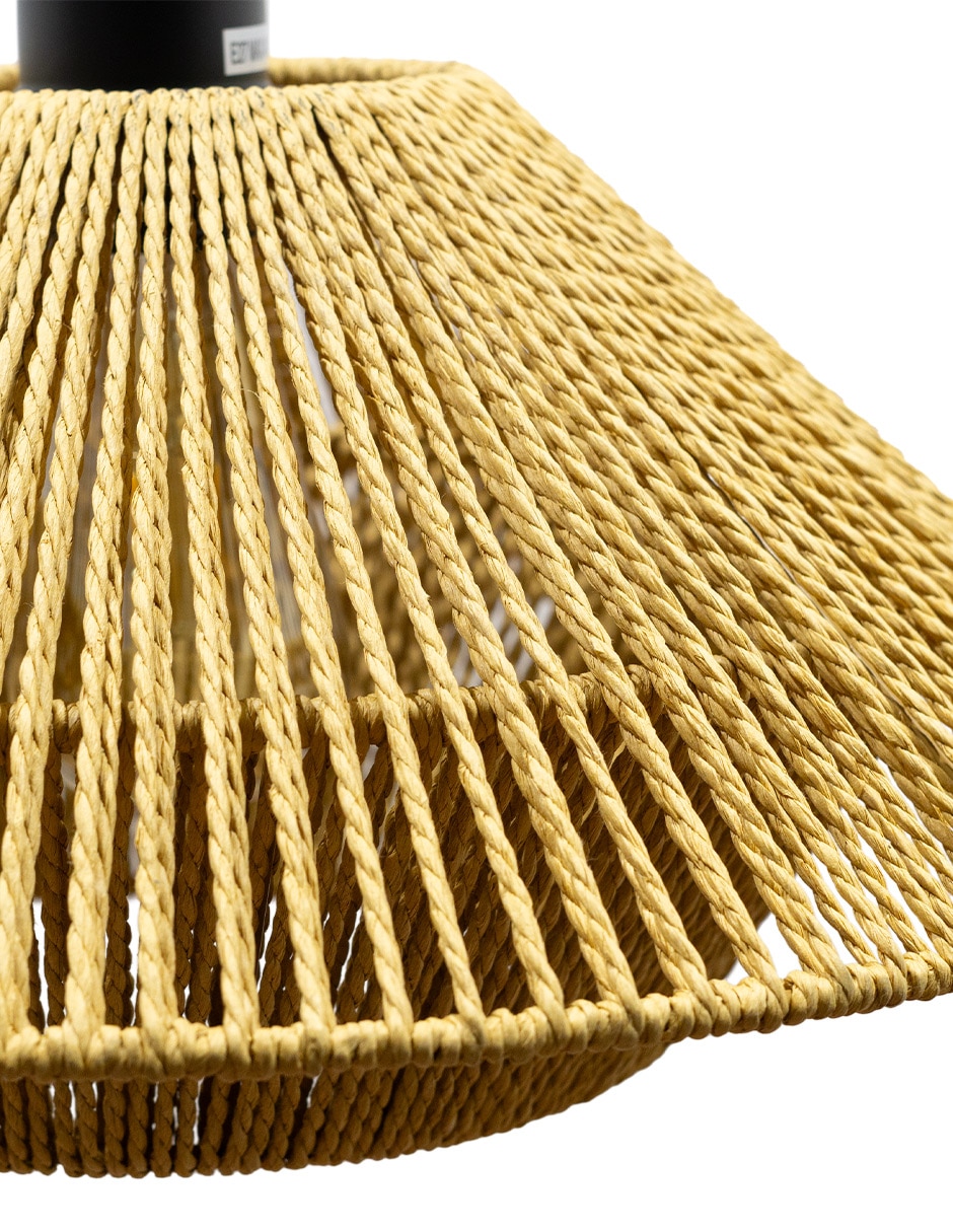 Lampara colgante calux incandescente y led