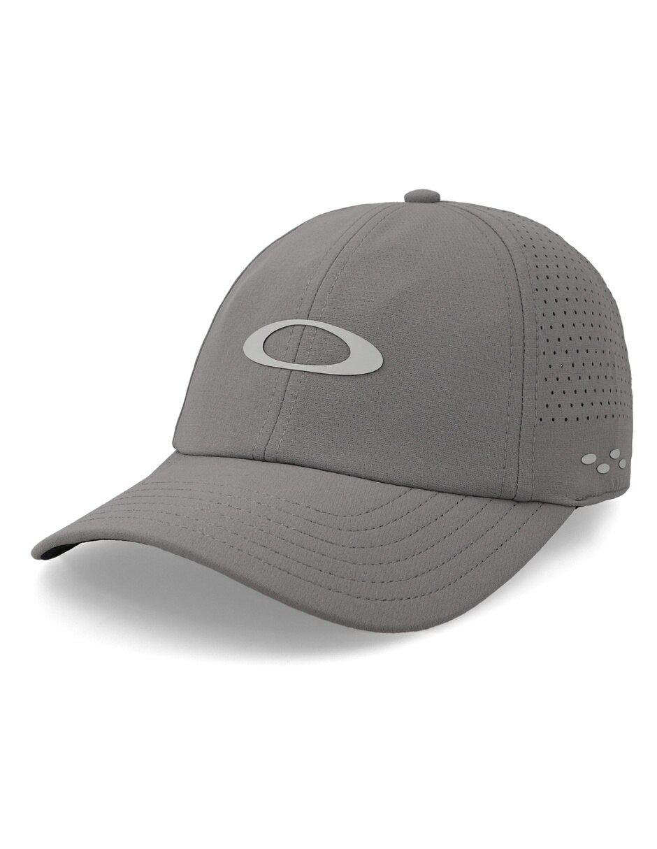 Gorra visera curva cerrada Oakley Performance 6 Panel Golf Gris Unitalla para adulto