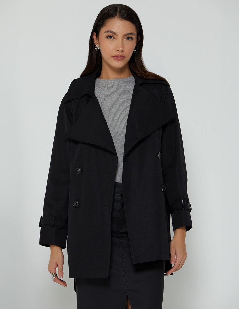 Gabardina con bolsillos para mujer Gabardina con bolsillos para mujer