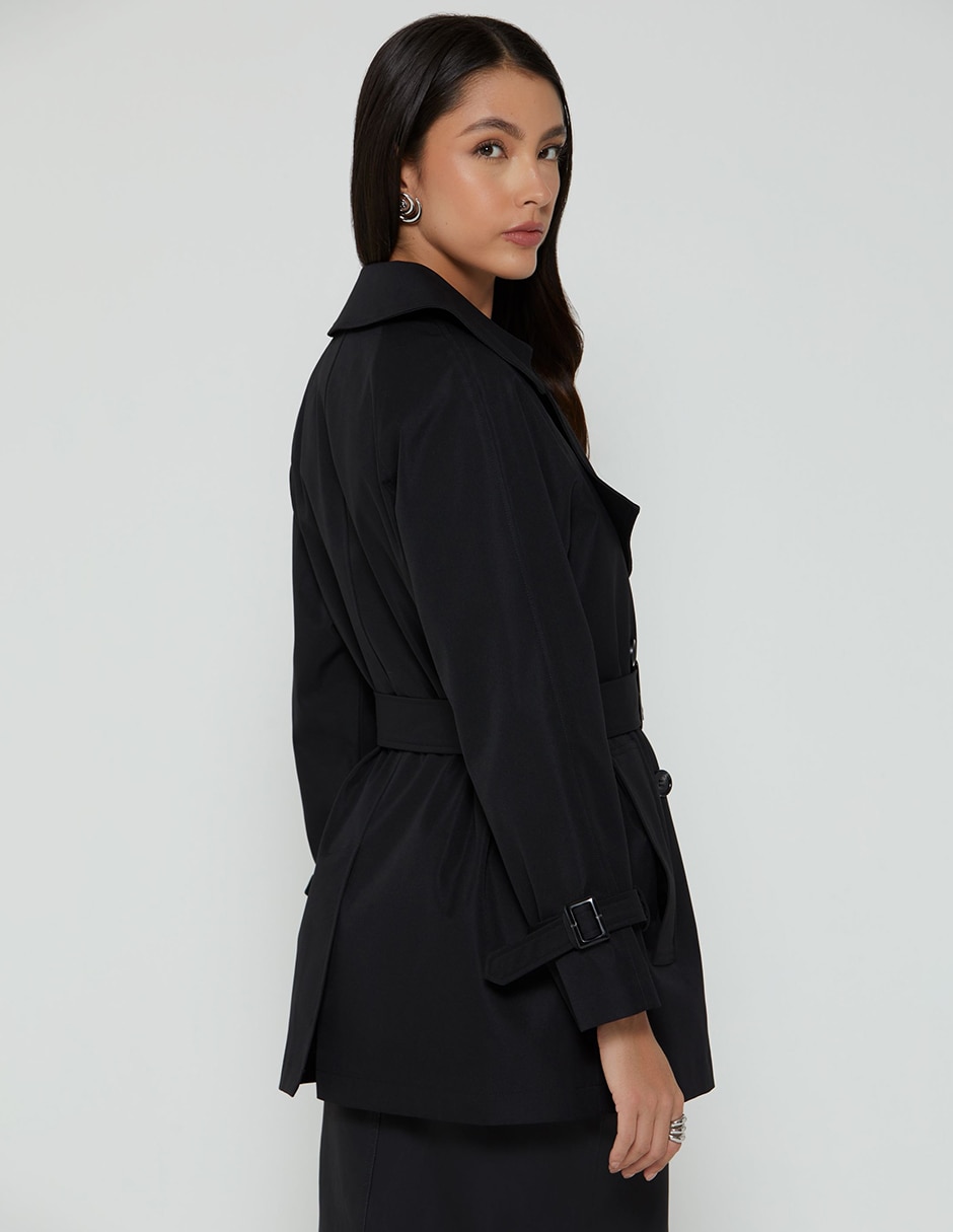 Gabardina con bolsillos para mujer 3