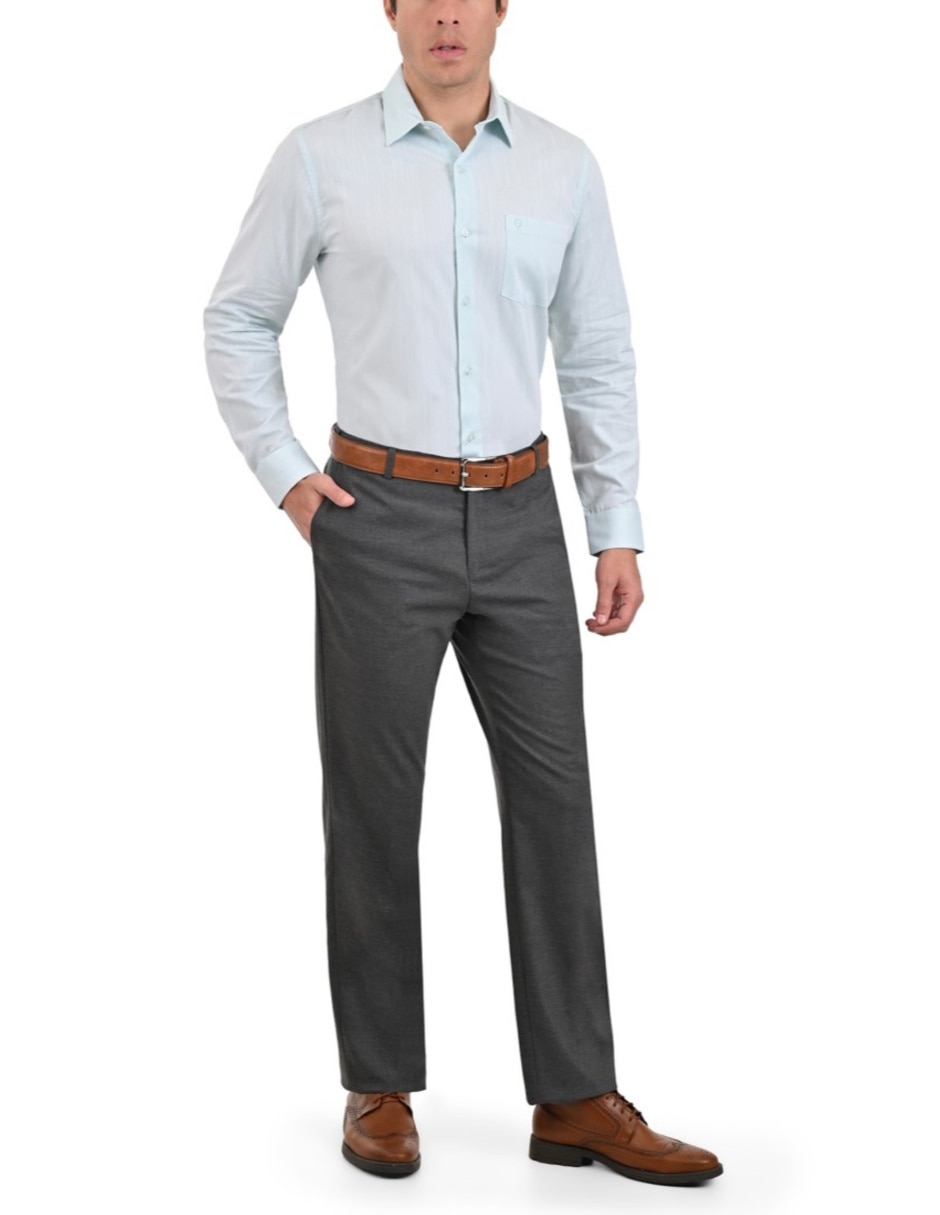 Camisa/Sobrecamisa Casual Otoño - Invierno de (si aplica) Algodón y poliéster manga Larga para hombre 3