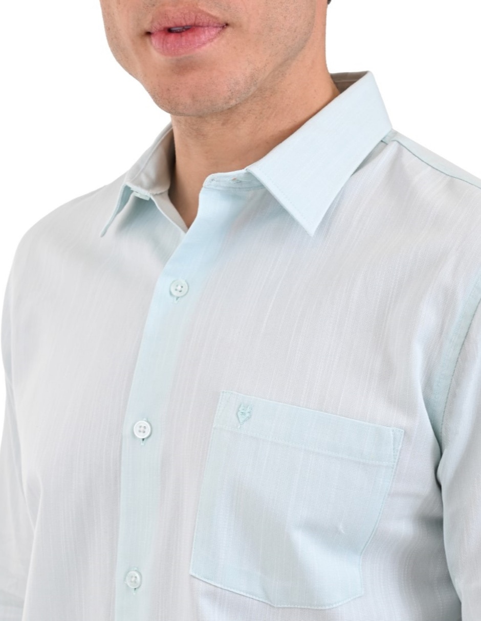 Camisa/Sobrecamisa Casual Otoño - Invierno de (si aplica) Algodón y poliéster manga Larga para hombre 4