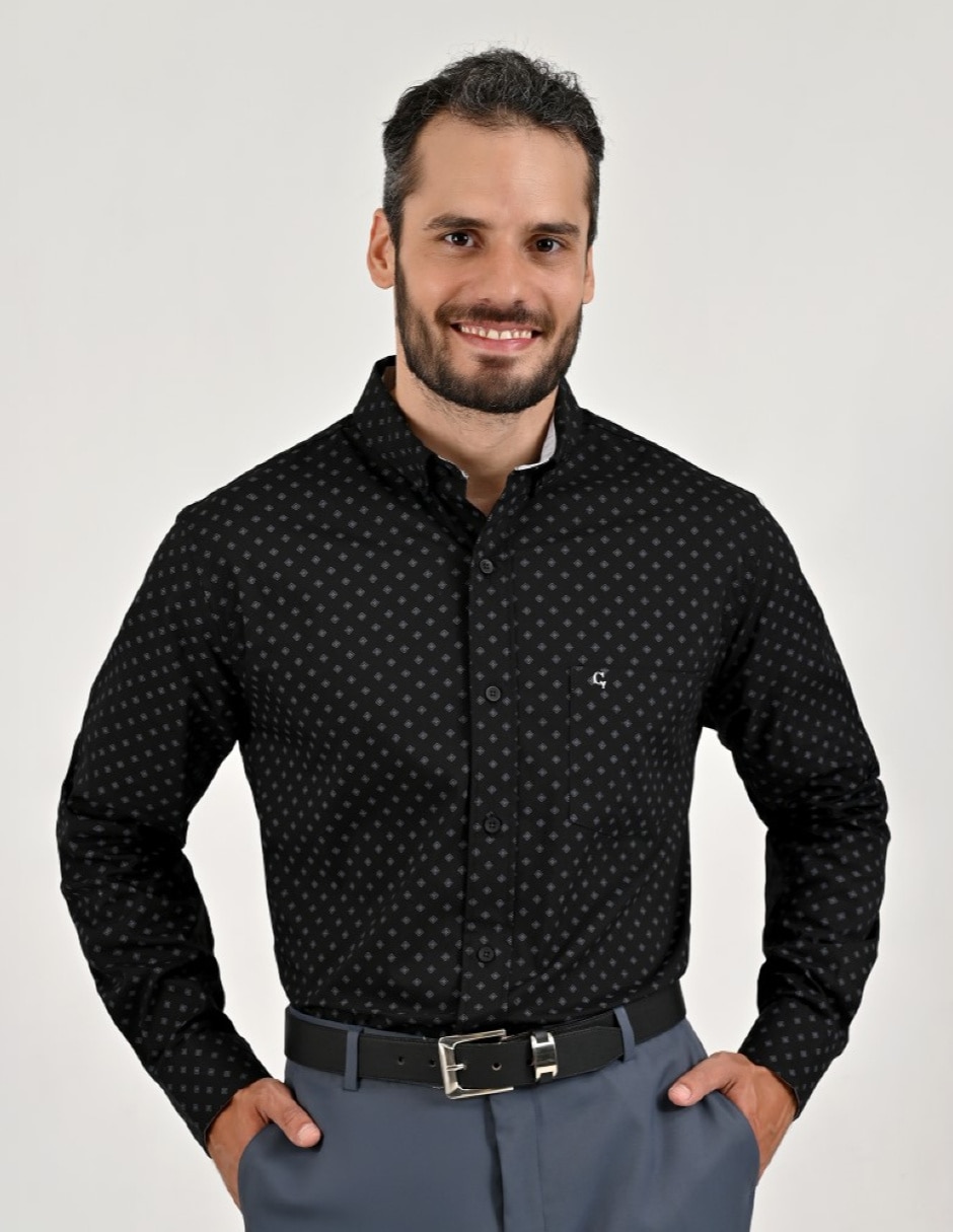 Camisa casual primaverda - verano manga larga para hombre Camisa casual primaverda - verano manga larga para hombre