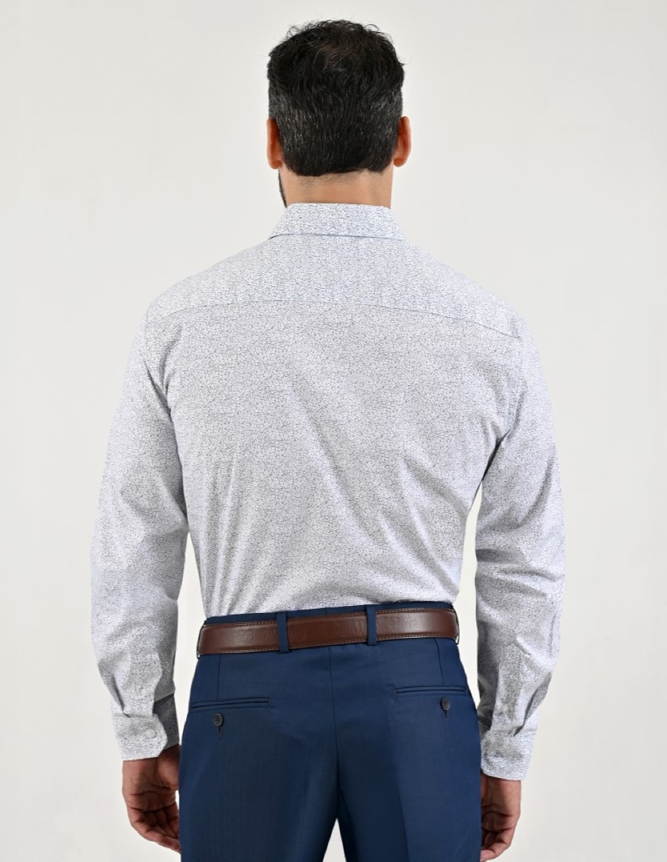 Camisa/Sobrecamisa Casual Primavera - Verano de (si aplica) Algodón y poliéster manga Larga para hombre 3