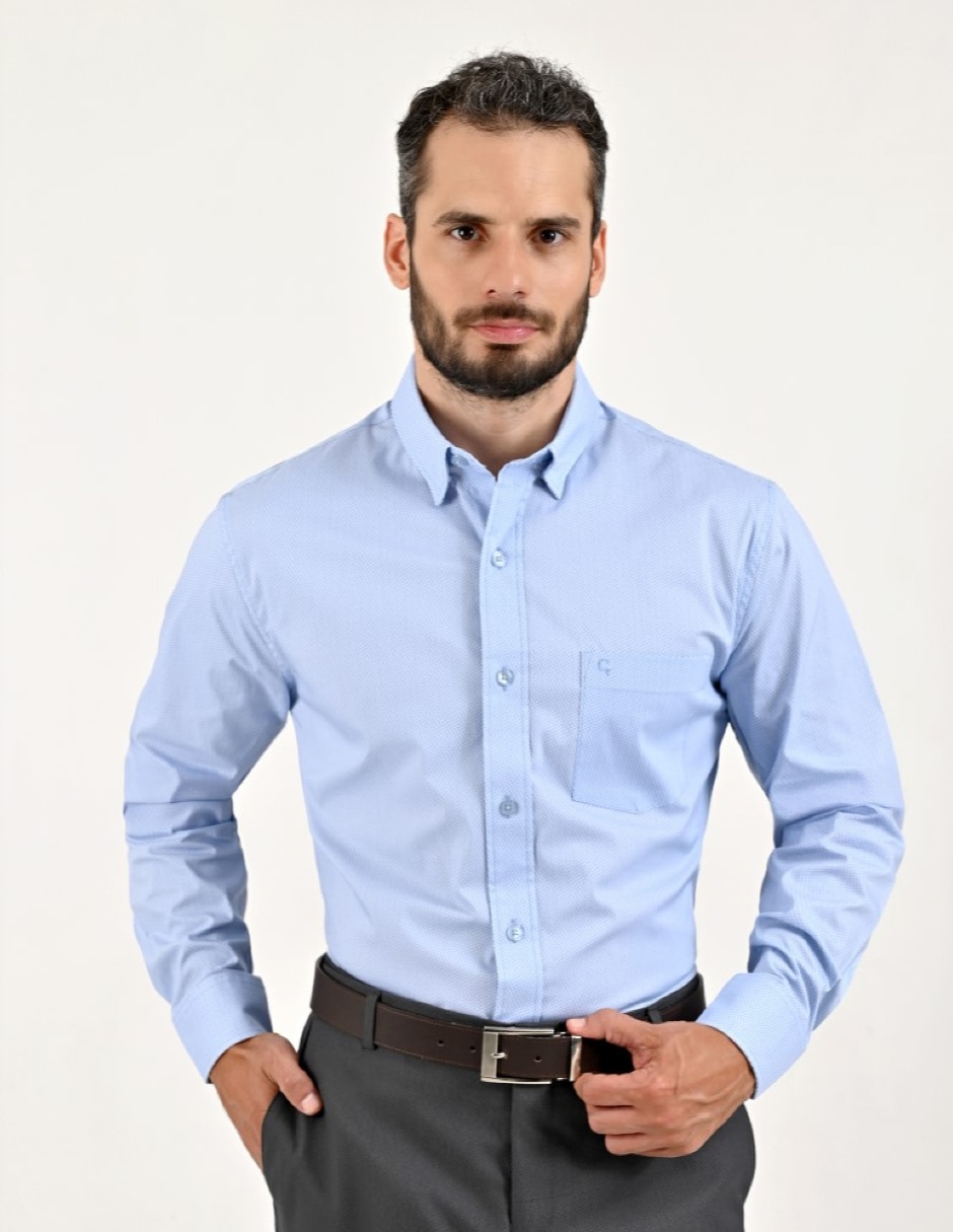 Camisa casual manga larga para hombre Camisa casual manga larga para hombre