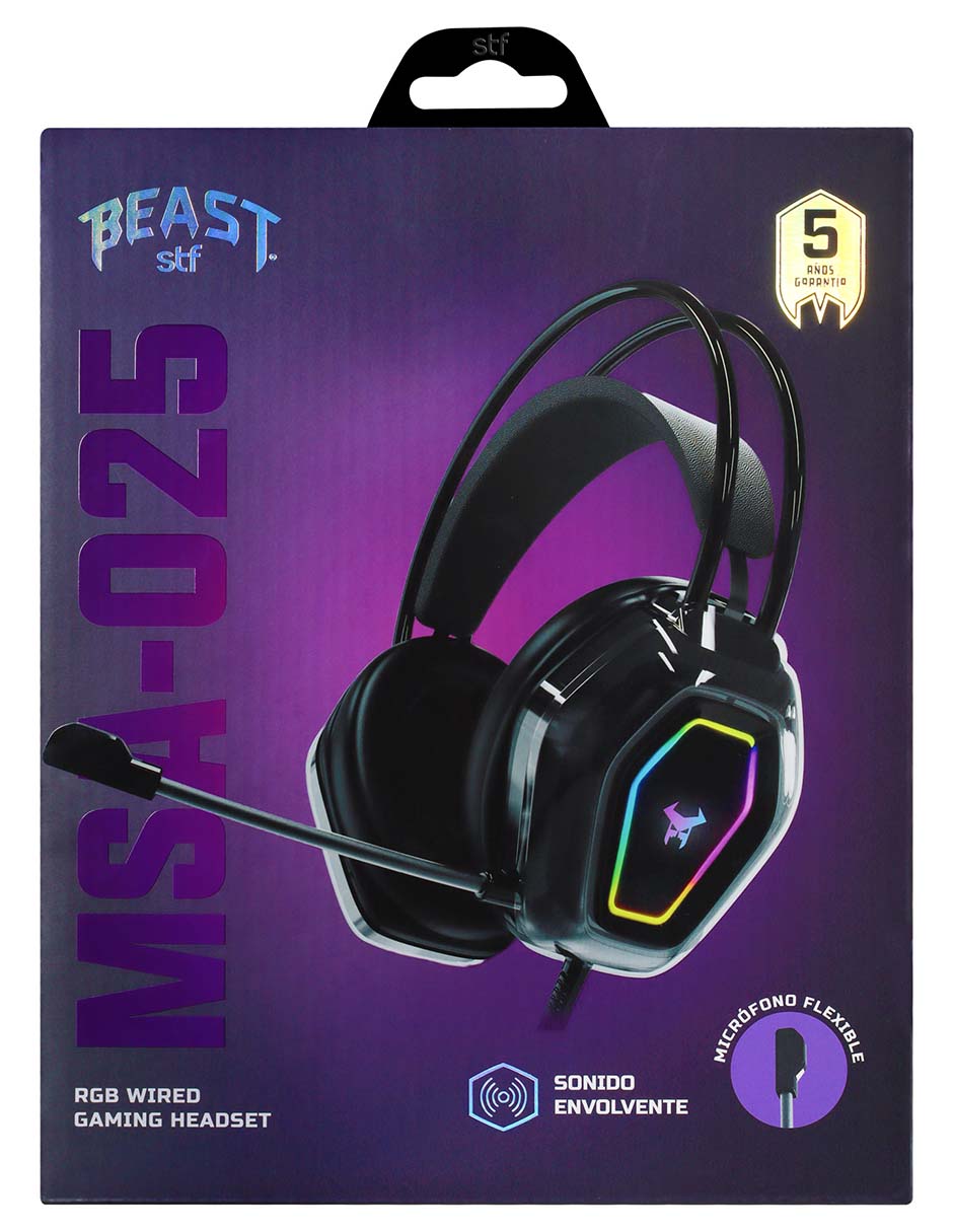 Audífonos gamer alámbrica gaming msa-025 10