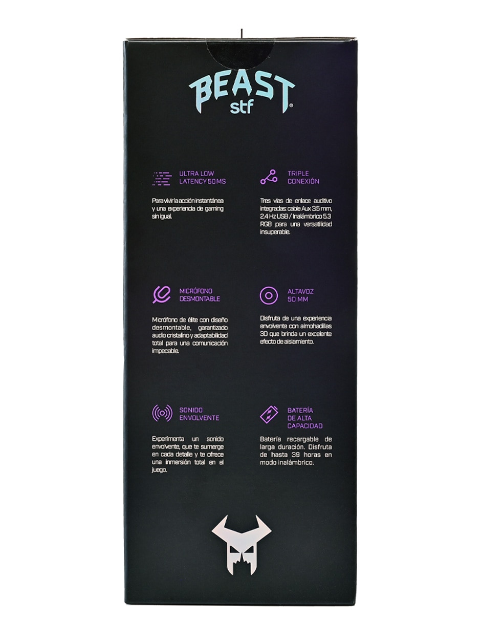 Audífonos gamer inalámbricos gaming msi-110 6