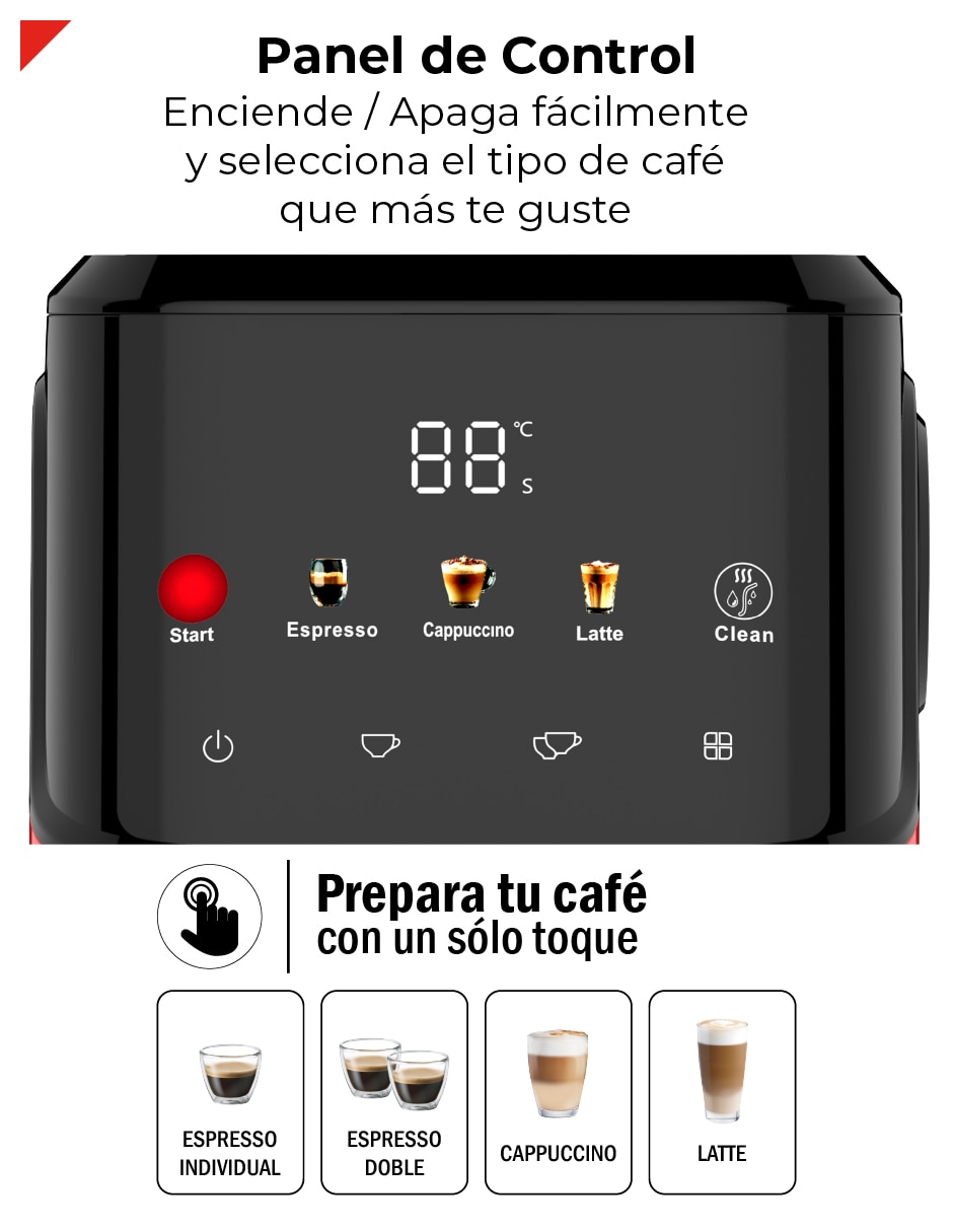 Cafetera espresso bdecm04 4