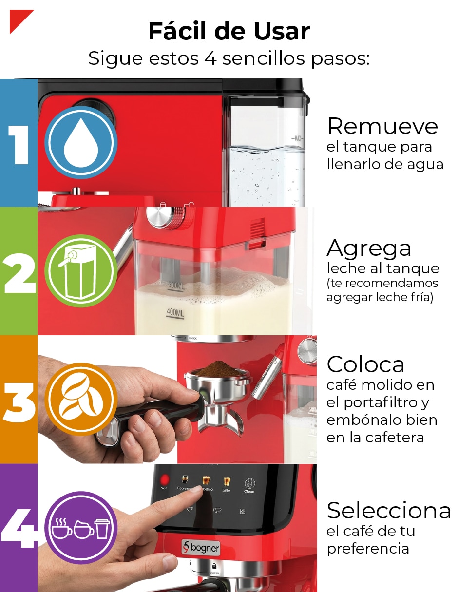 Cafetera espresso bdecm04 5