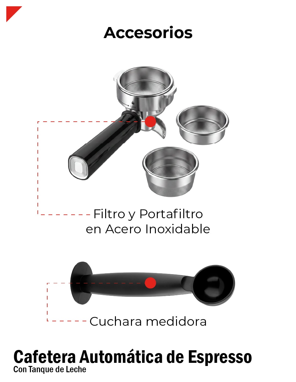 Cafetera espresso bdecm04 8