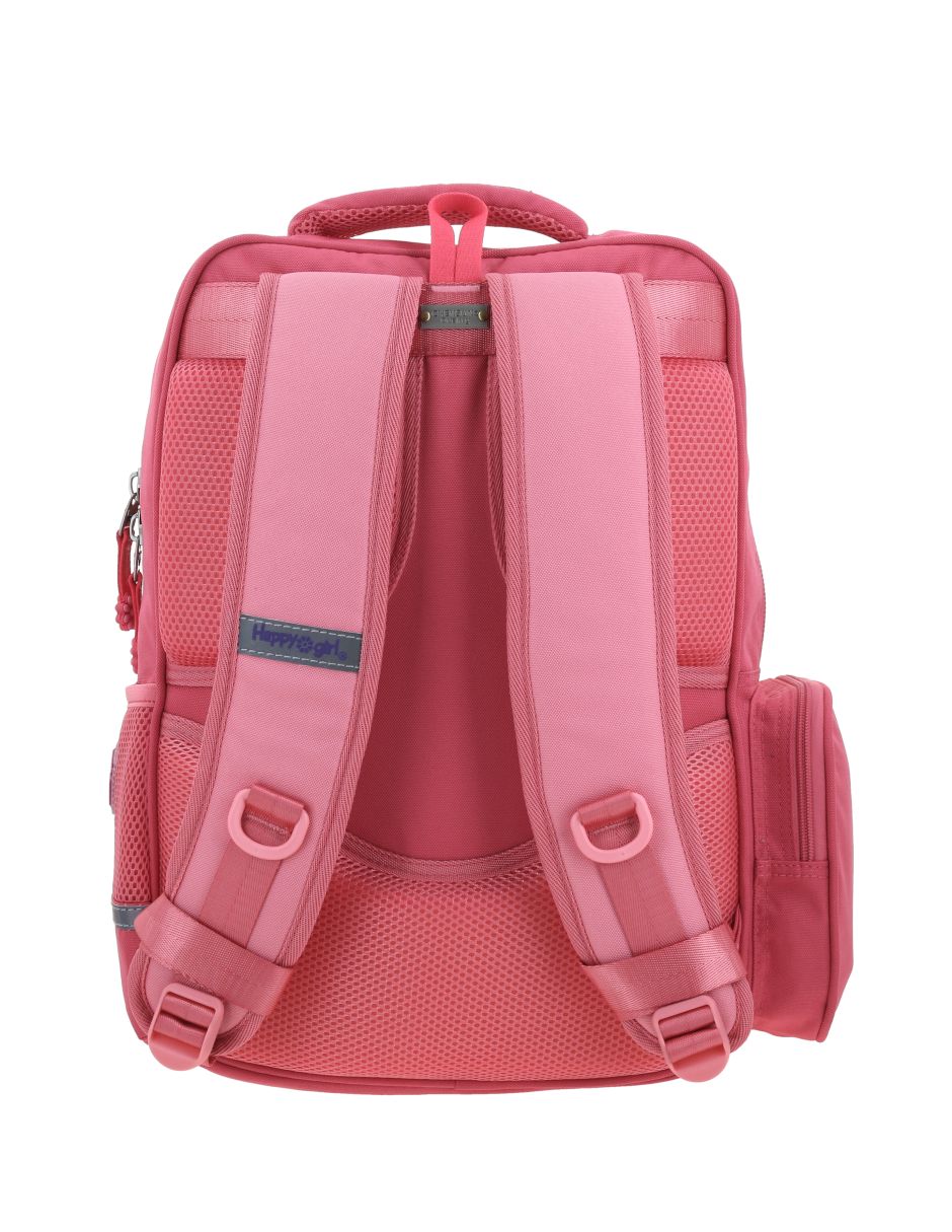 Mochila escolar happy girl stra para niña 7