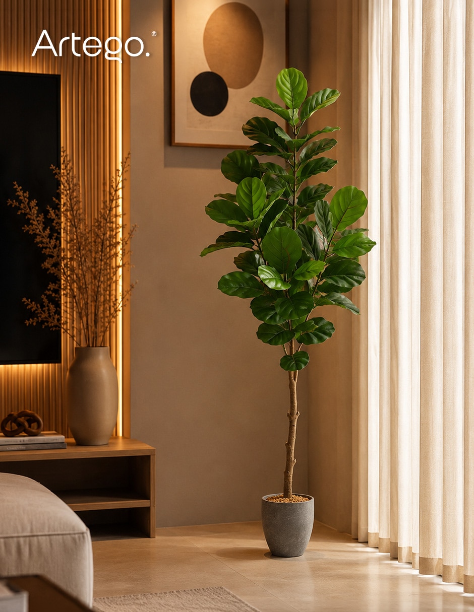 Planta ficus artificial real style ficus lyrata fidle