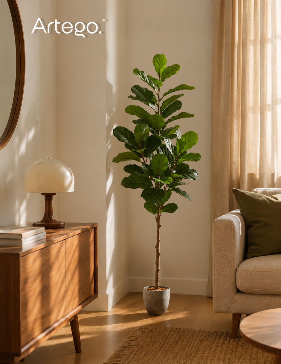 Planta ficus artificial real style ficus lyrata fidle 2