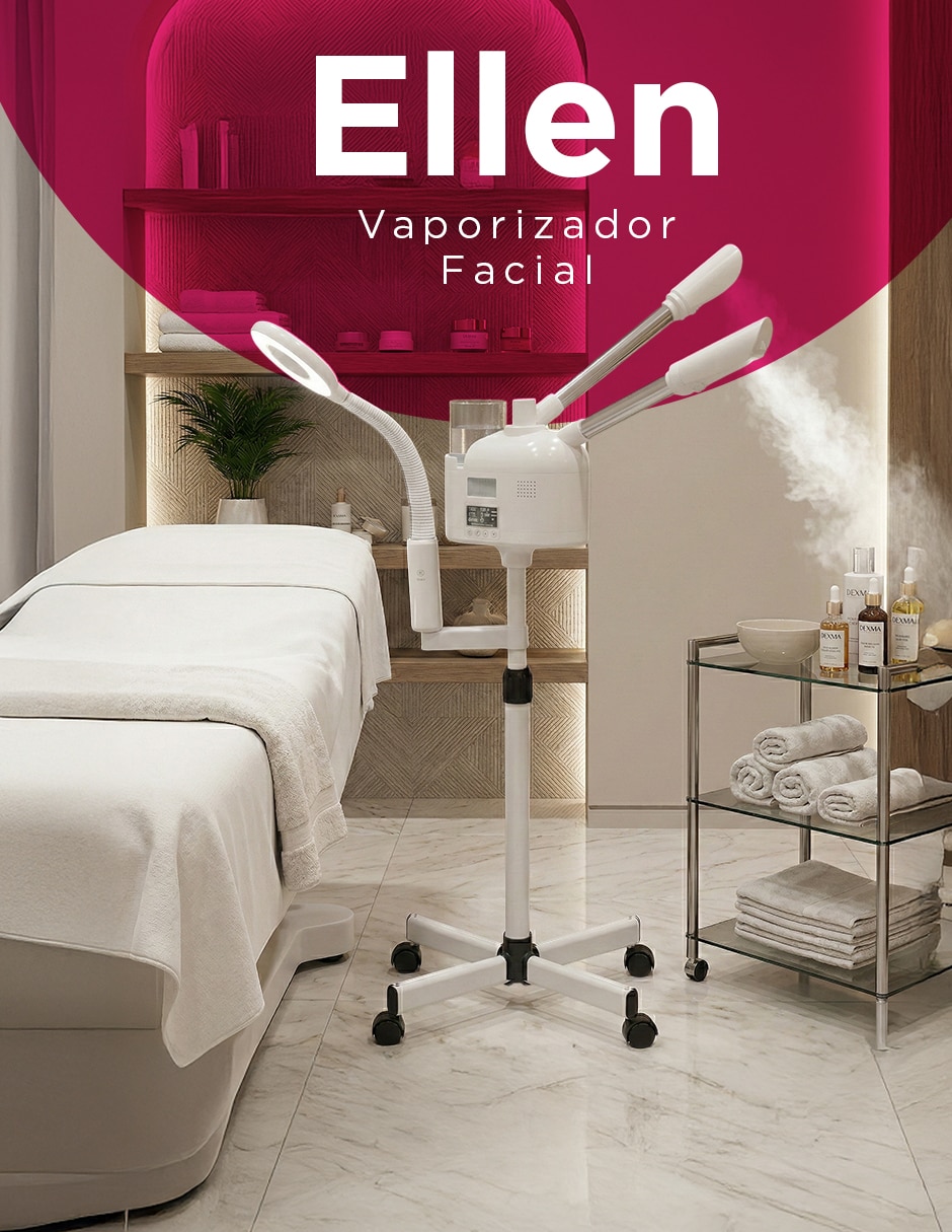 Vaporizador facial vanlig vaporizador facial ellen blanco para suavizar