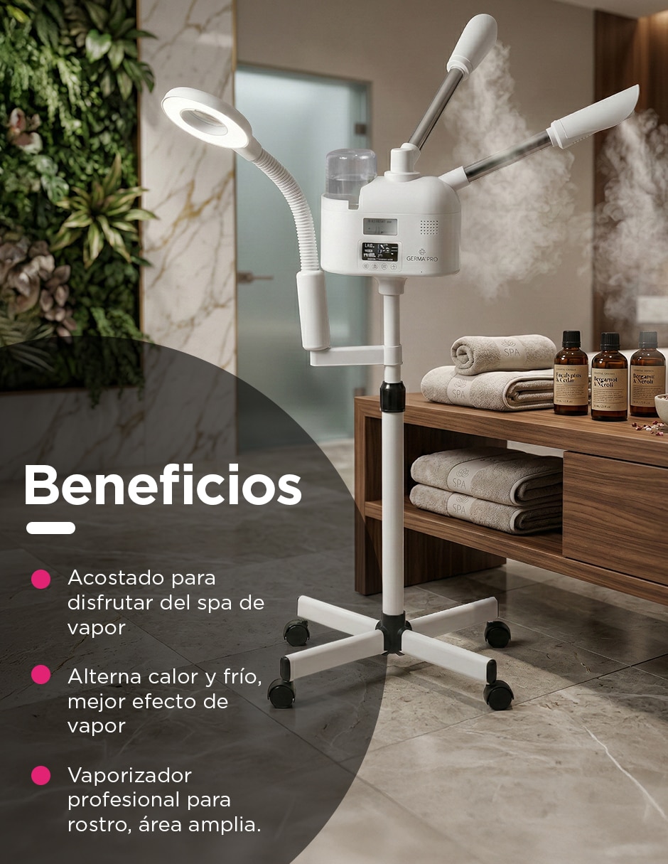 Vaporizador facial vanlig vaporizador facial ellen blanco para suavizar